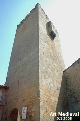Puerta de la muralla de Sos del Rey Católico