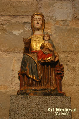 Talla de la Virgen de Siresa