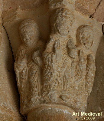 Capitel con las Tres Marías