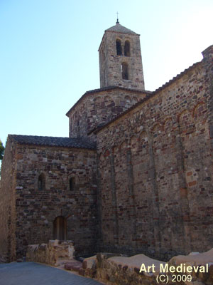 Restos del muro norte de la catedral