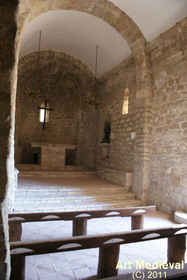 Interior del templo