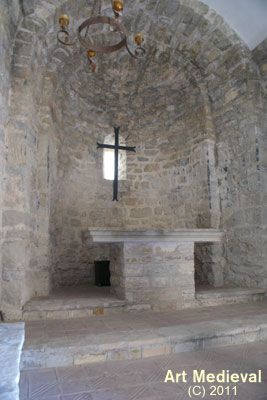 Interior del abside
