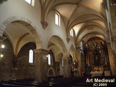 Interior del templo