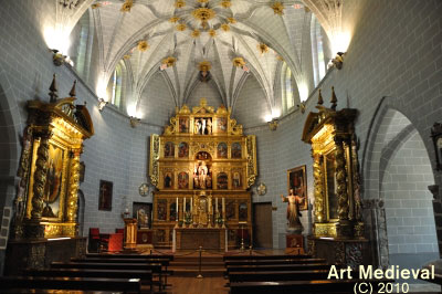 Interior del templo