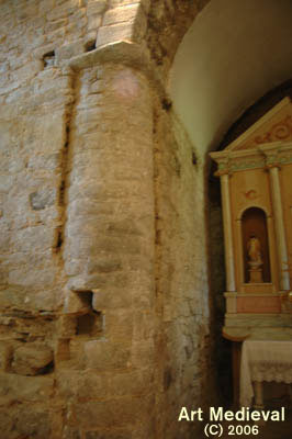 Pilar de la capilla norte