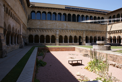 Vista general del claustro