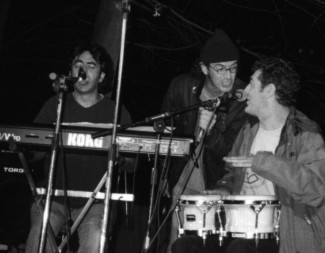 Antonio Fidel a les percussions