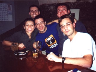 Jordi, Cesc, Neus, Eric i Albert, 17-11-00