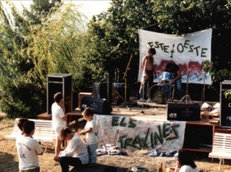 En directe, a Cal Traginer, 1988