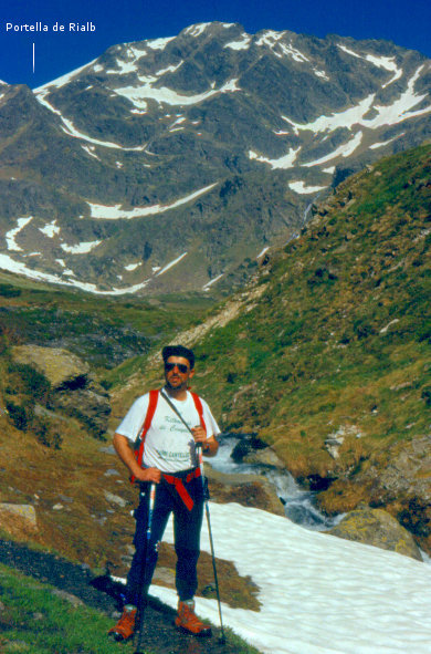 Vall de Rialb. Al fons Pic de la Font Blanca.