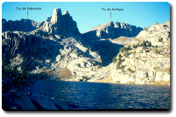 Agulles i Estany Gran de Amitges