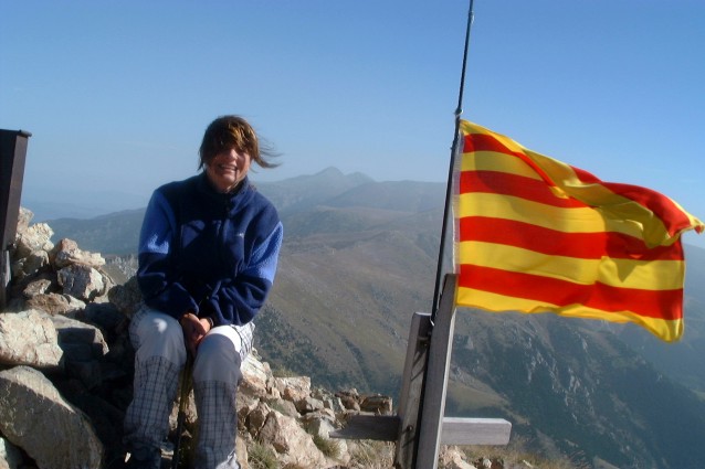 Costabona !!!  al fons el Canigó