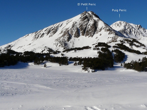 Estany del Mig i Perics des del Refugi de Camporells