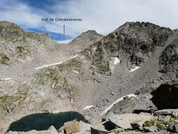 Estany Gelat de Comalesbienes