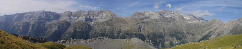 Les Tres Marías, Coll d'Añisclo i Mont Perdut